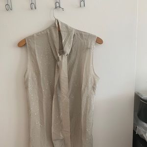 Tomas maier silk top-new!